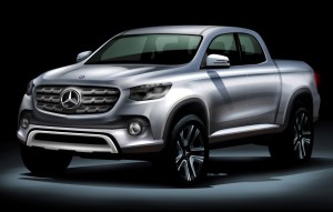 So könnte der Pick-up von Daimler aussehen. Bildquelle: Daimler